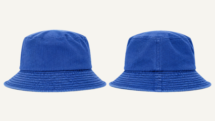 Bucket Hat — Cobalt HSL Master Pigment Dyed design
