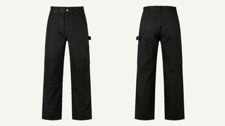 Carpenter Pants — True Black Overdyed design