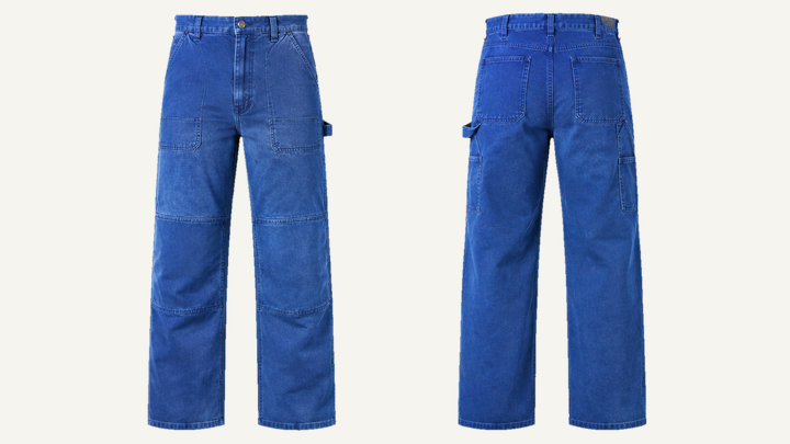 Carpenter Pants — Cobalt HSL Master Tonal Wave Wash design