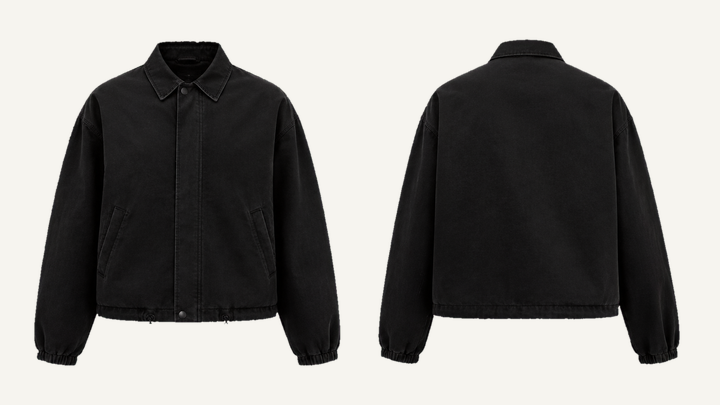 Coach Jacket — True Black Overdyed design