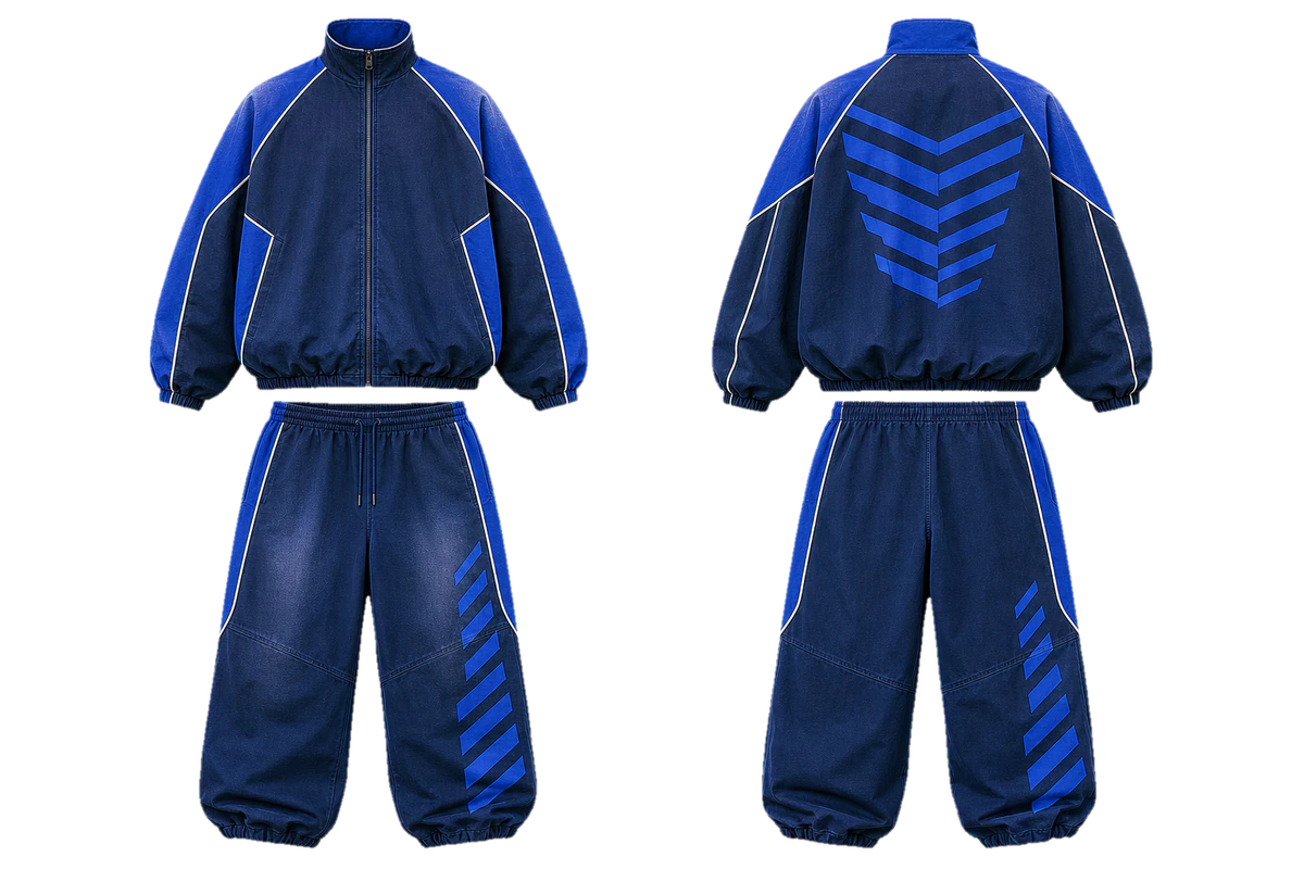 Cobalt Velocity tracksuit design