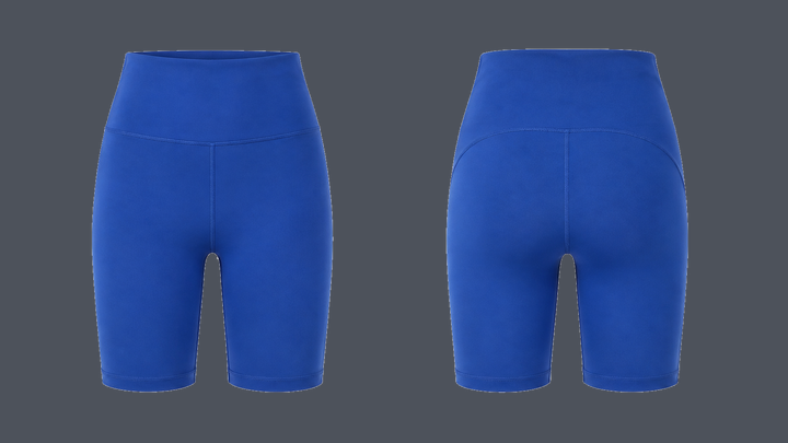 Compression Bike Short — Cobalt HSL Master design