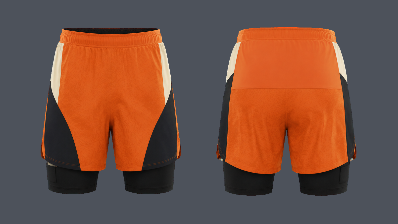 Marathon Storage Hybrid — Warm orange design