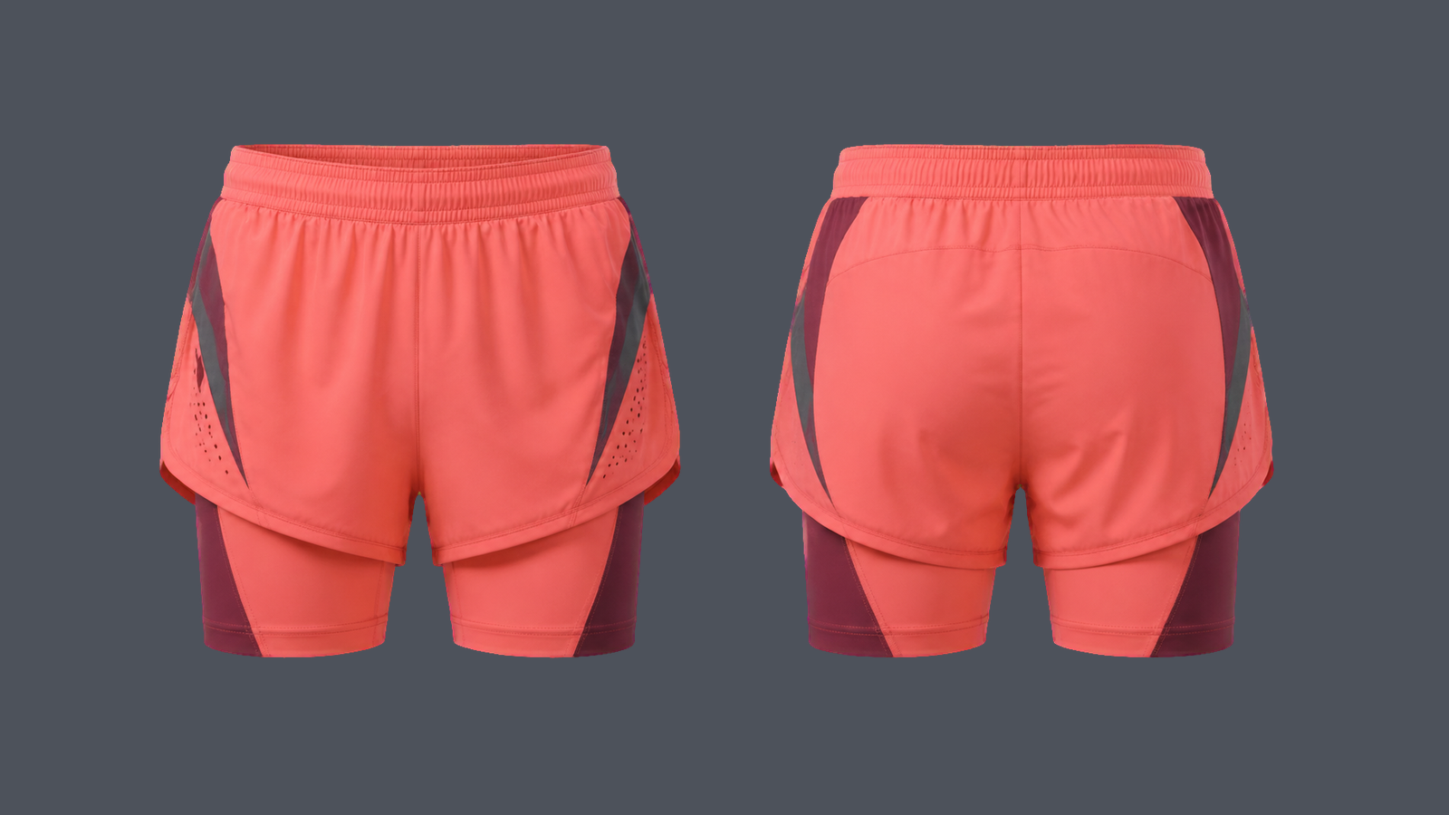 Relay Race Hybrid — Coral design