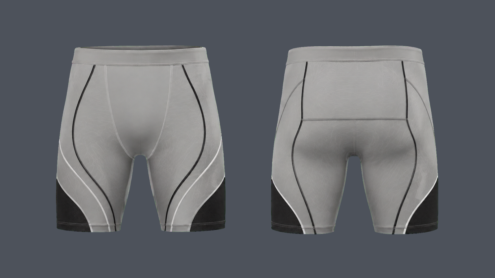 Kinetic Base 6 — Stone grey design