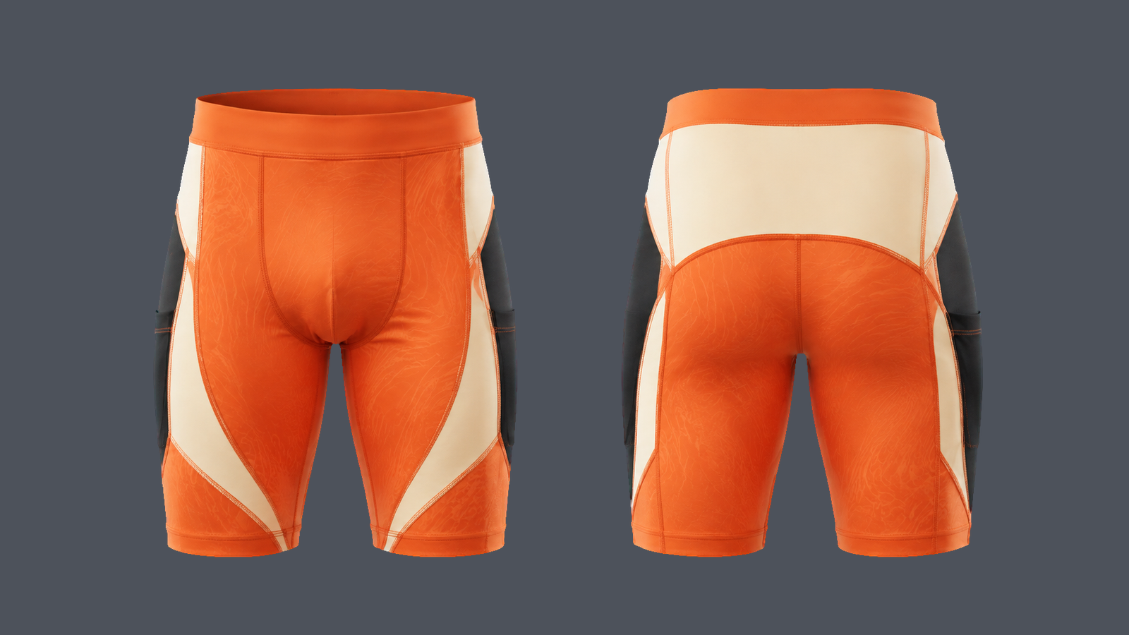 Ridge Trail 9 — Warm orange design
