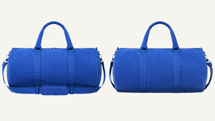 Duffle Bag — Cobalt HSL Master Pigment Dyed design