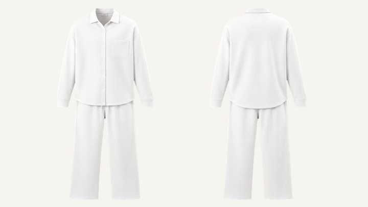 Flannel Overshirt — True White Enzyme Soft Wash design