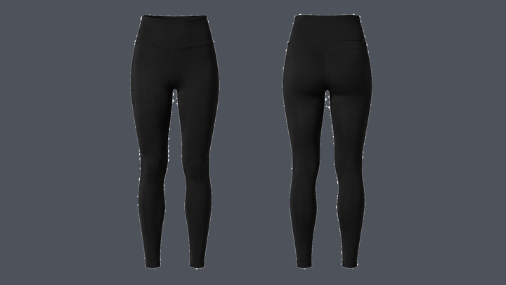Full Compression Tight — True Black design