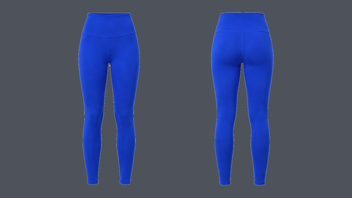 Full-Length Sculpt Legging — Cobalt HSL Master design