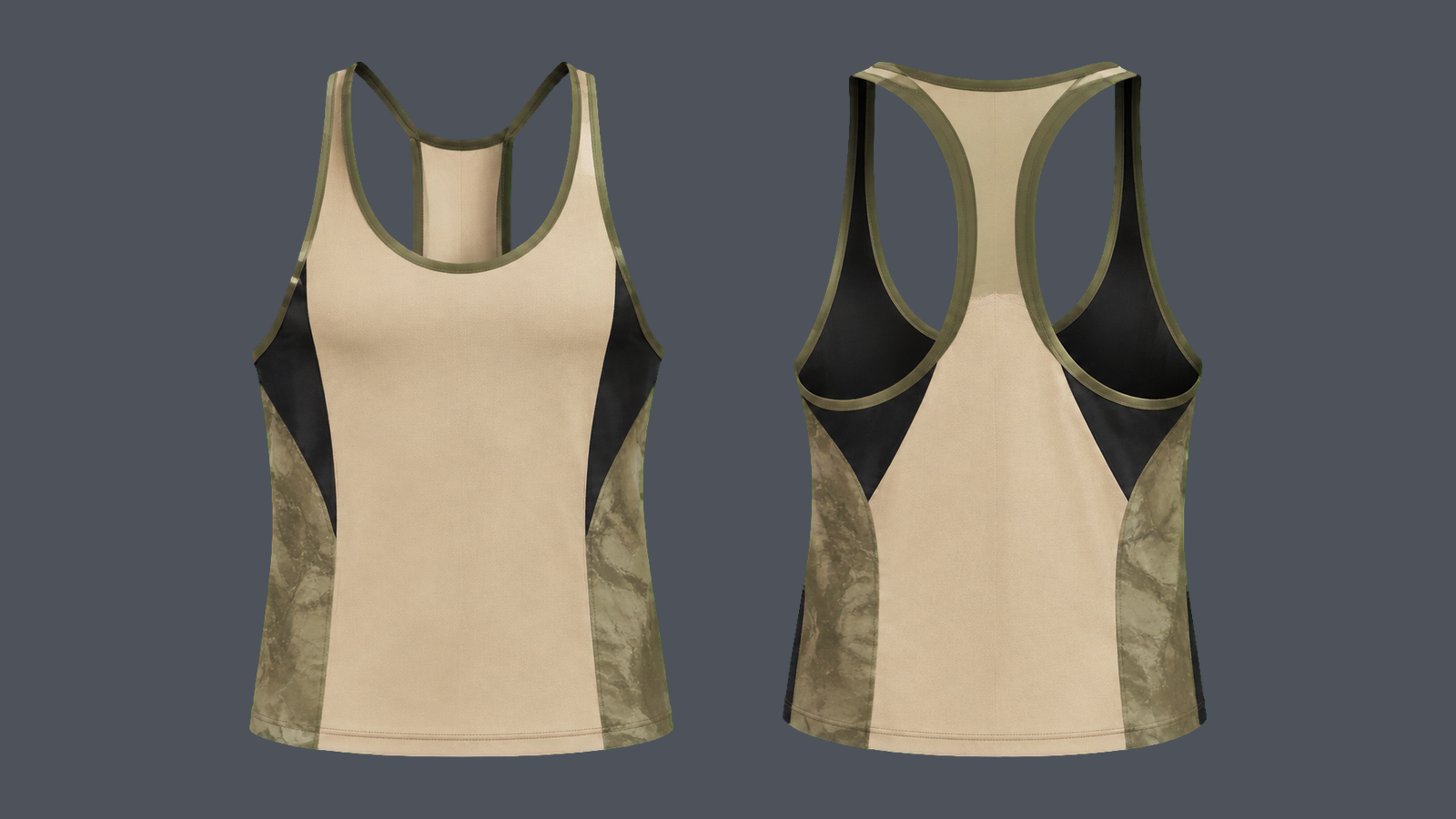 Kinetic Stringer — Sand design