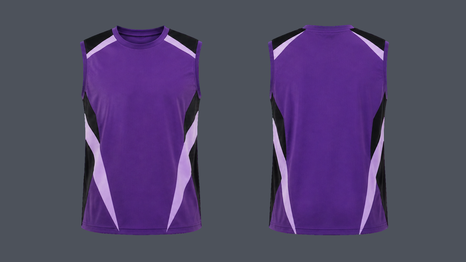 Motion Layer Tank — Violet design
