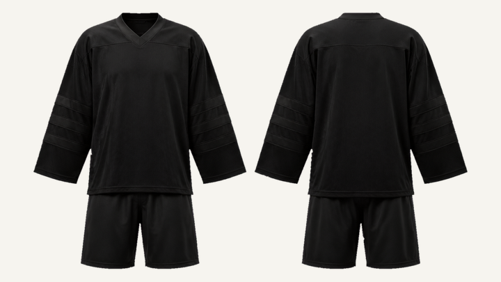 Hockey Jersey — True Black Vintage Soft Wash design