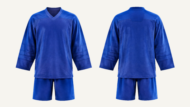 Hockey Jersey — Cobalt HSL Master Pigment Dyed design