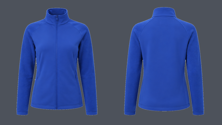 Hybrid Fleece Layer — Cobalt HSL Master design