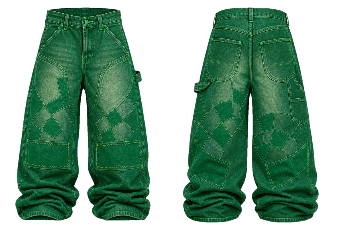 Jade Carpenter baggy jeans design