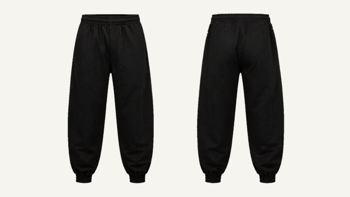 Jogger Pants — True Black Overdyed design