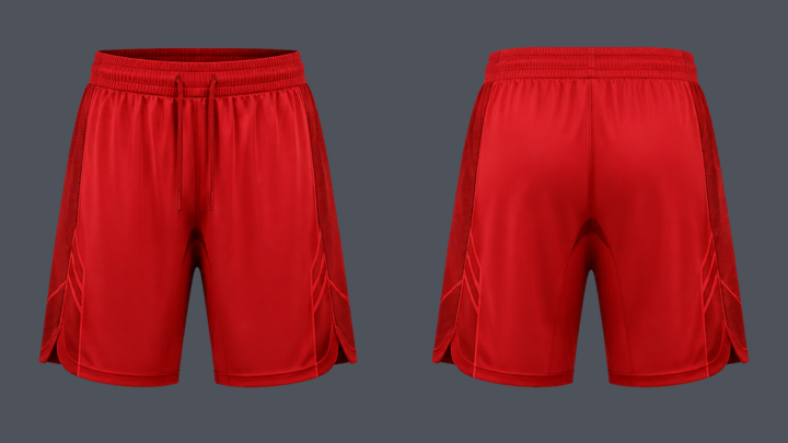 Minimal Vector Lacrosse Game Shorts design