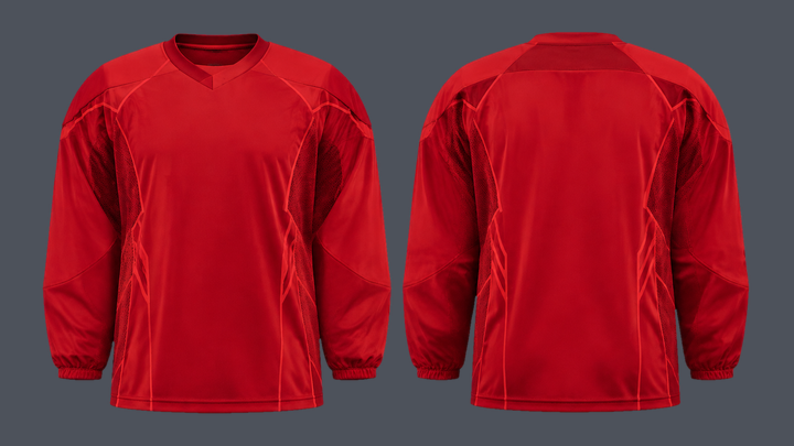 Minimal Vector Lacrosse Goalkeeper Jersey design