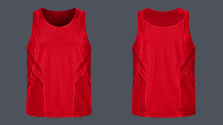 Minimal Vector Reversible Lacrosse Pinnie design