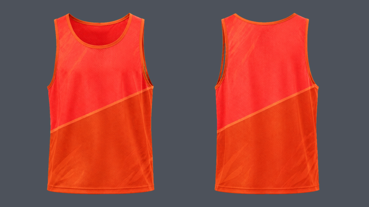 Split Current Reversible Lacrosse Pinnie design