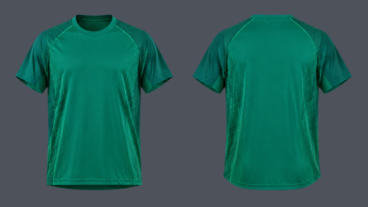 Contour Grid Lacrosse Shooting Shirt design