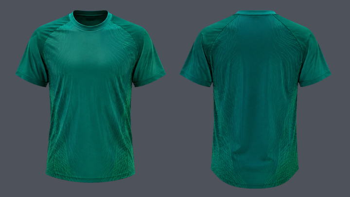 Contour Grid Sixes Lacrosse Jersey design