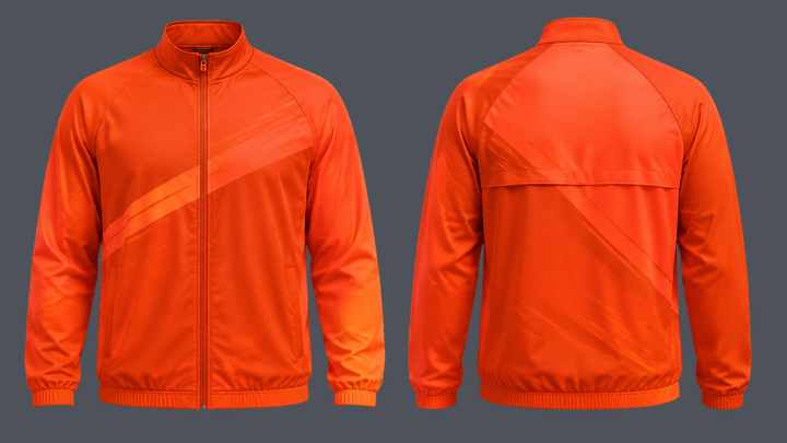 Split Current Lacrosse Warm-Up Jacket design