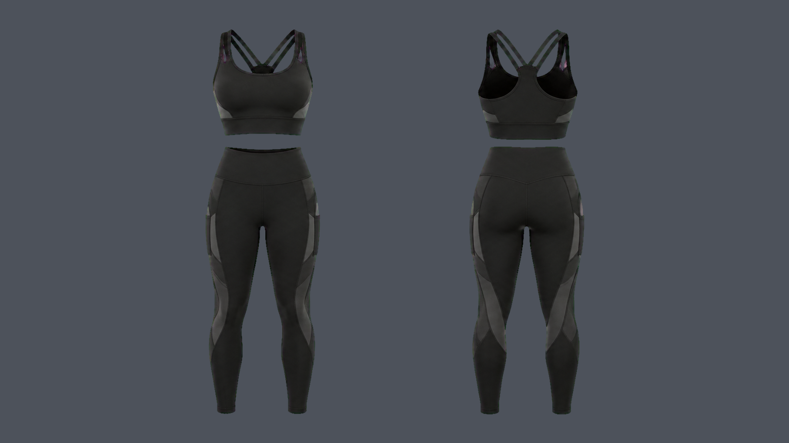 Aero Pocket Set — Matte black design