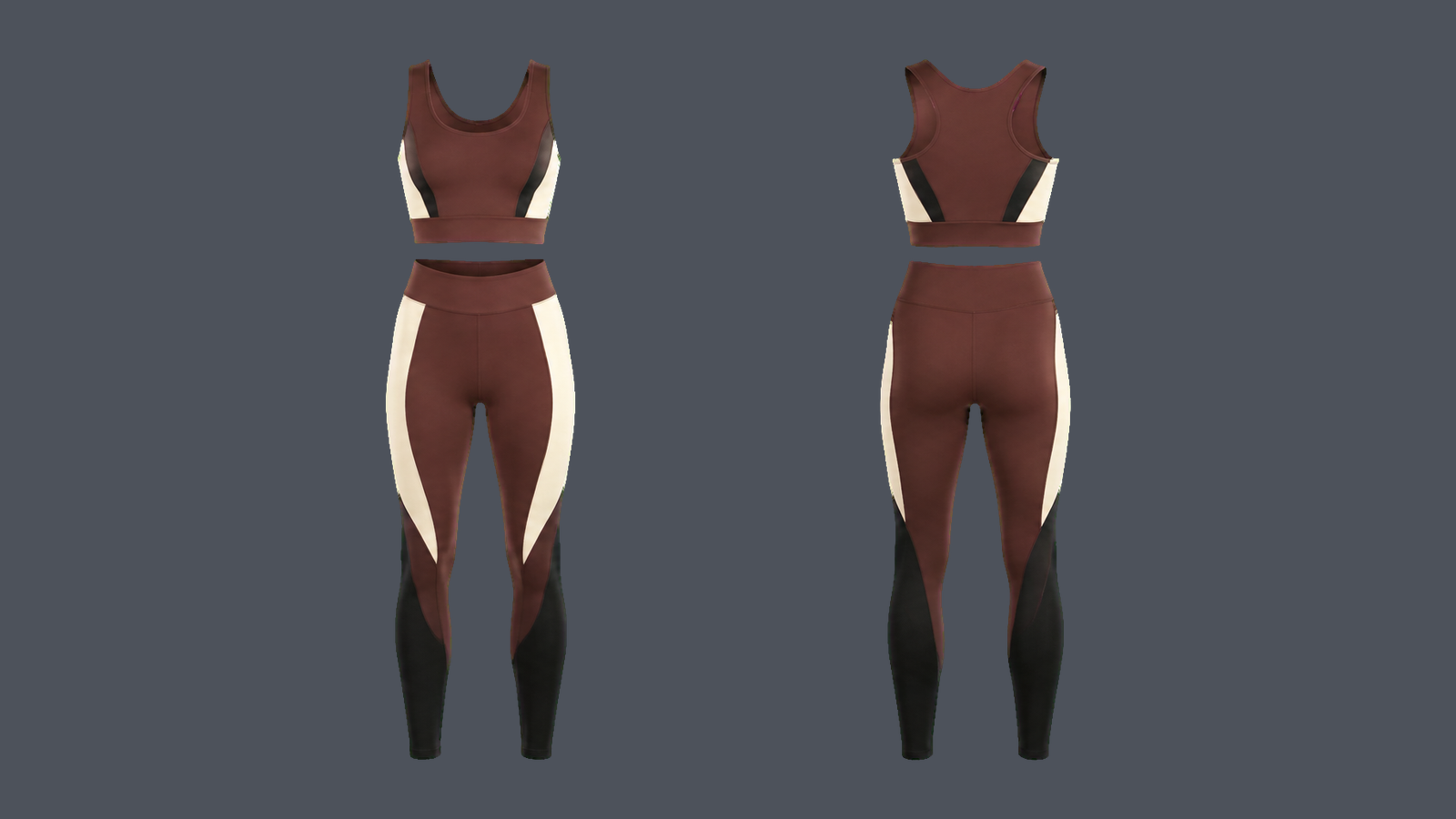 Apex Studio Set — Chocolate brown design