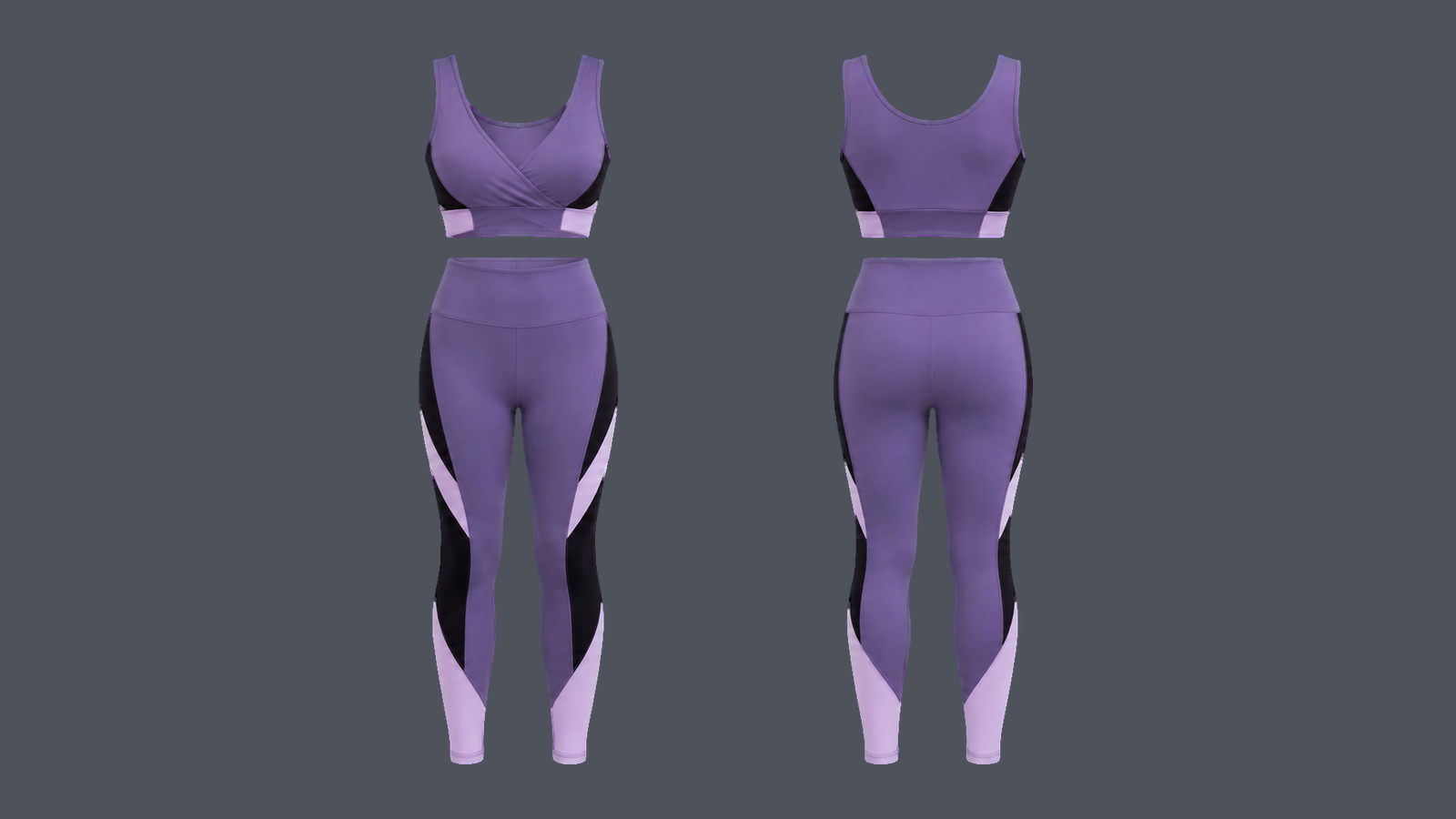 Flow Studio Set — Violet design