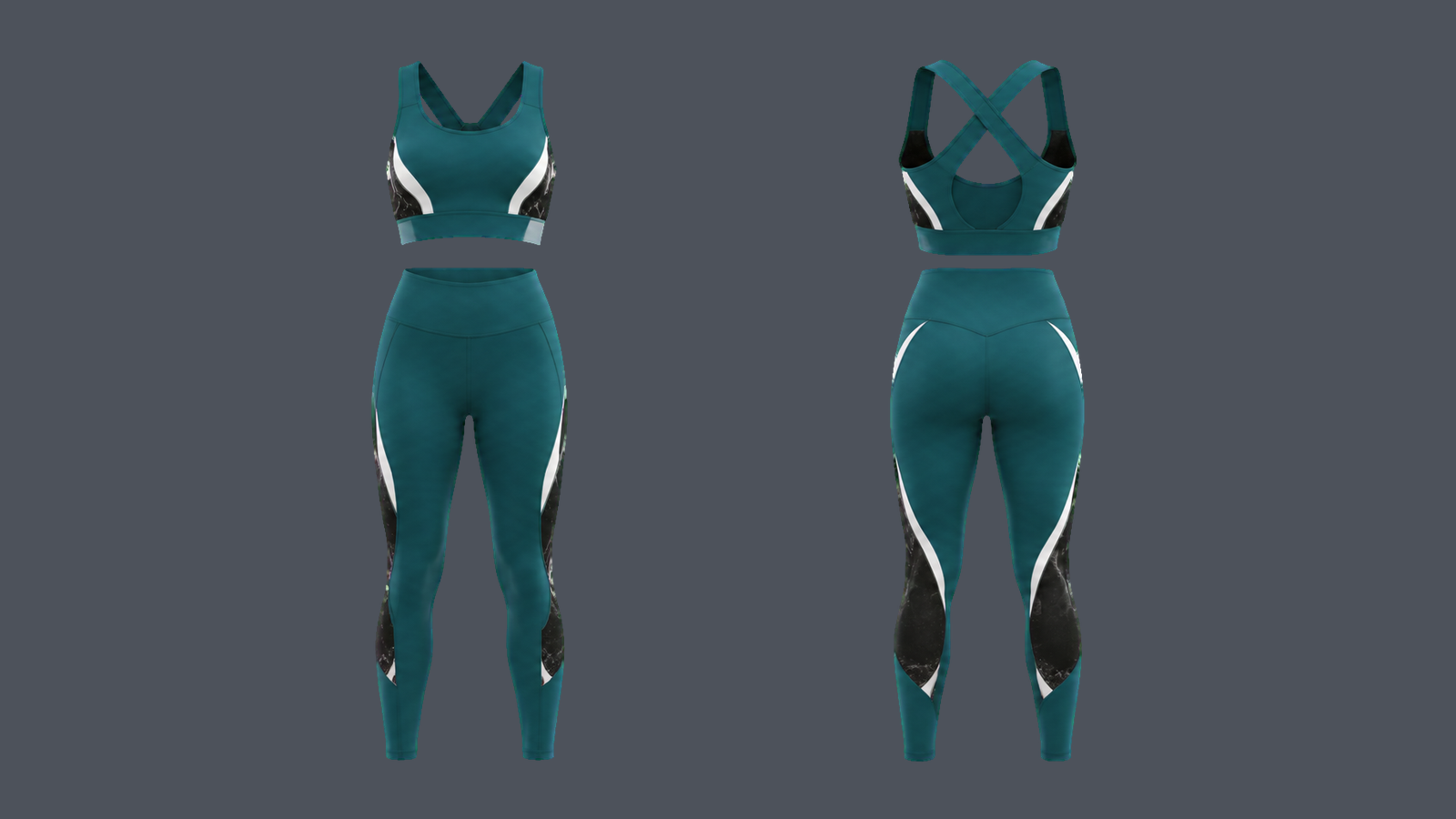 Summit Base Set — Deep teal design