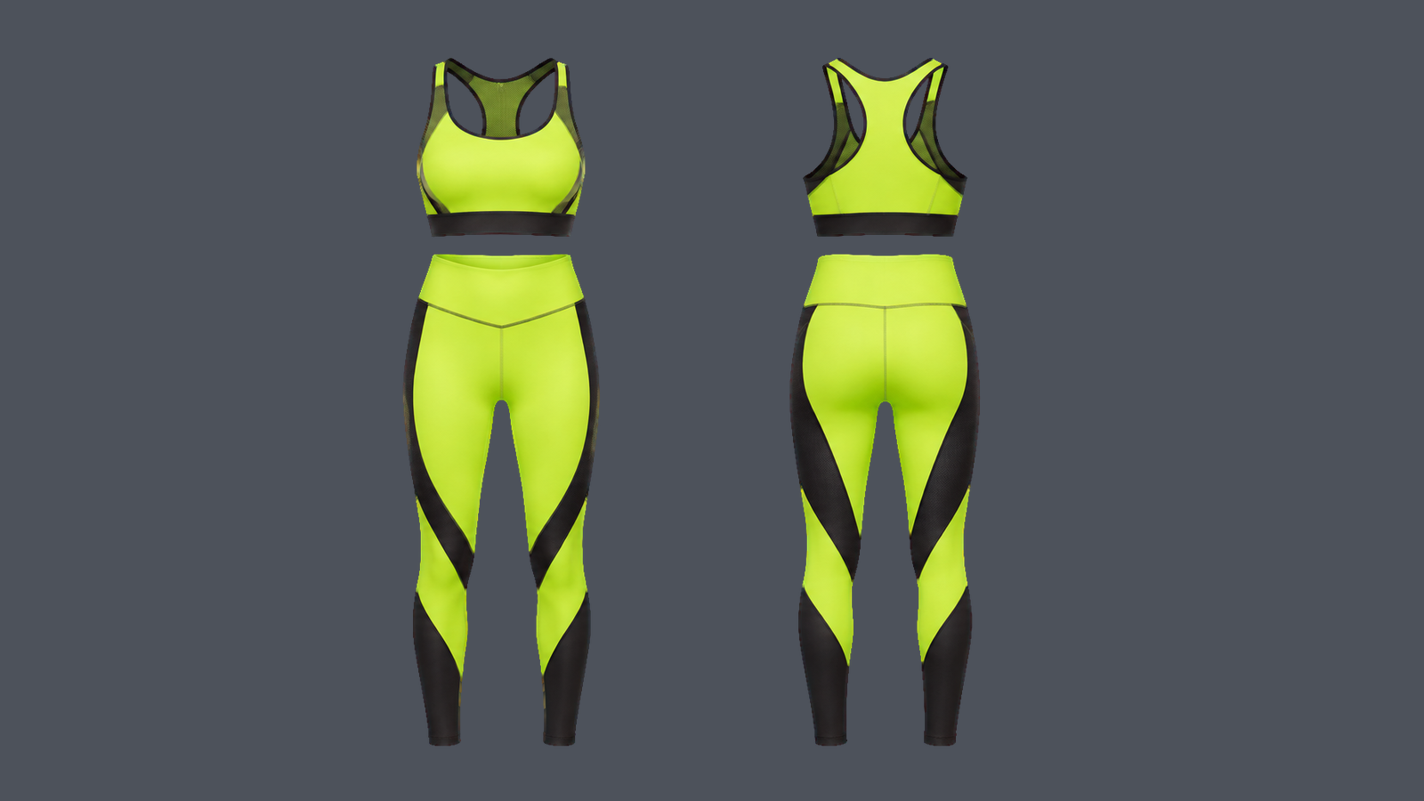 Vapor Training Set — Lime design