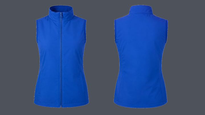 Lightweight Gilet — Cobalt HSL Master design
