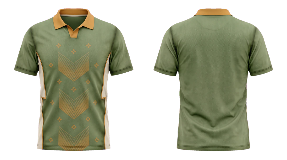 Moss Amber Terrace Soccer Jersey design