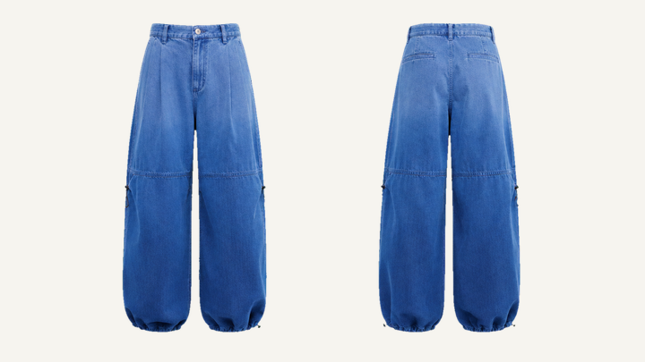 Parachute Pants — Cobalt HSL Master Tonal Dip Dye Ombre design