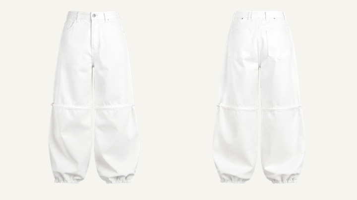 Parachute Pants — True White Garment Dyed design