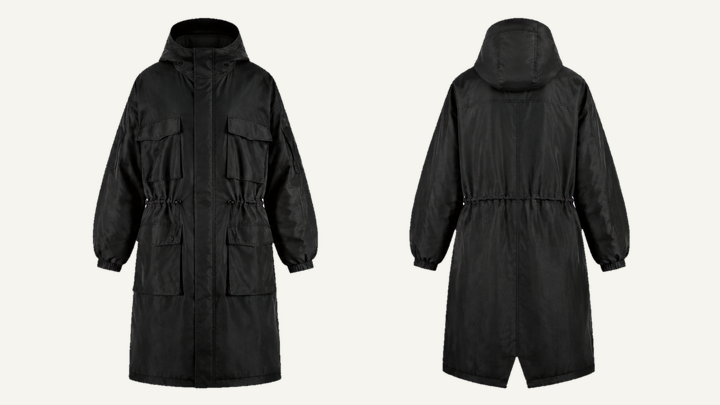 Parka — True Black Sun and Seam Fade design