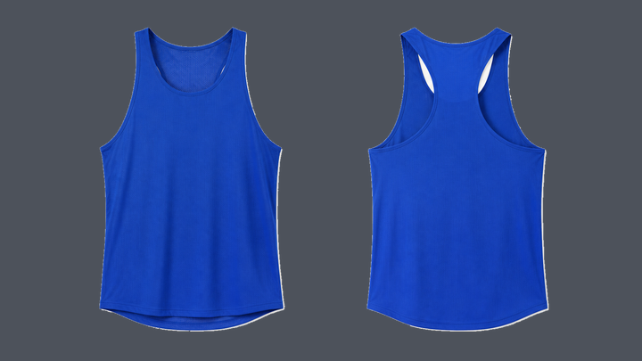 Race Singlet — Cobalt HSL Master design