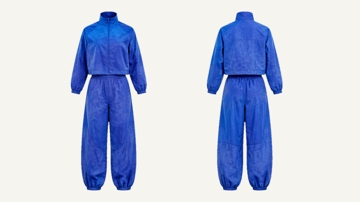 Racing Jacket and Pants Set — Cobalt HSL Master Tonal Cloud Wash design