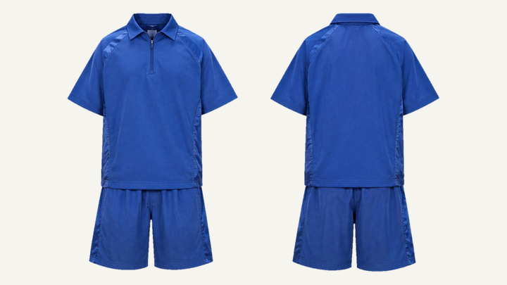 Racing Pit Shirt — Cobalt HSL Master Pigment Dyed design