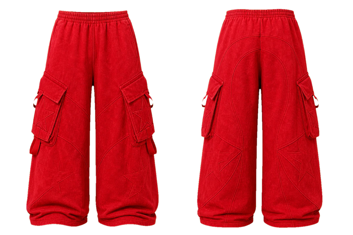 Ruby Cargo sweatpants design
