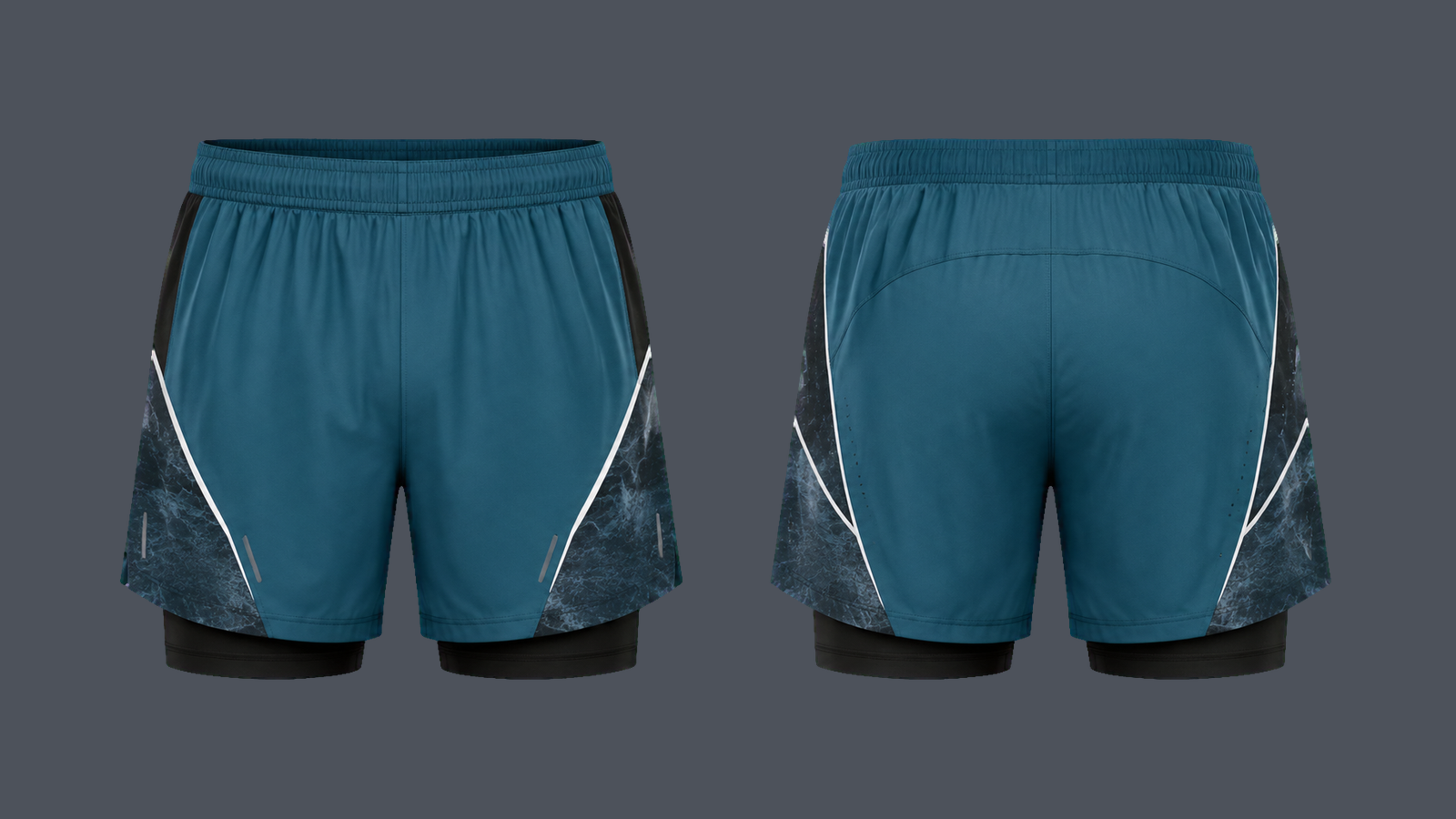 Circuit Hybrid 5 — Deep teal design