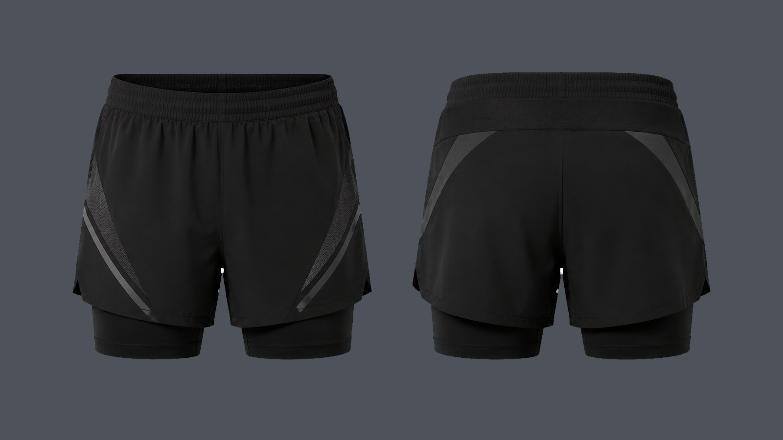 Stride 2-in-1 — Matte black design