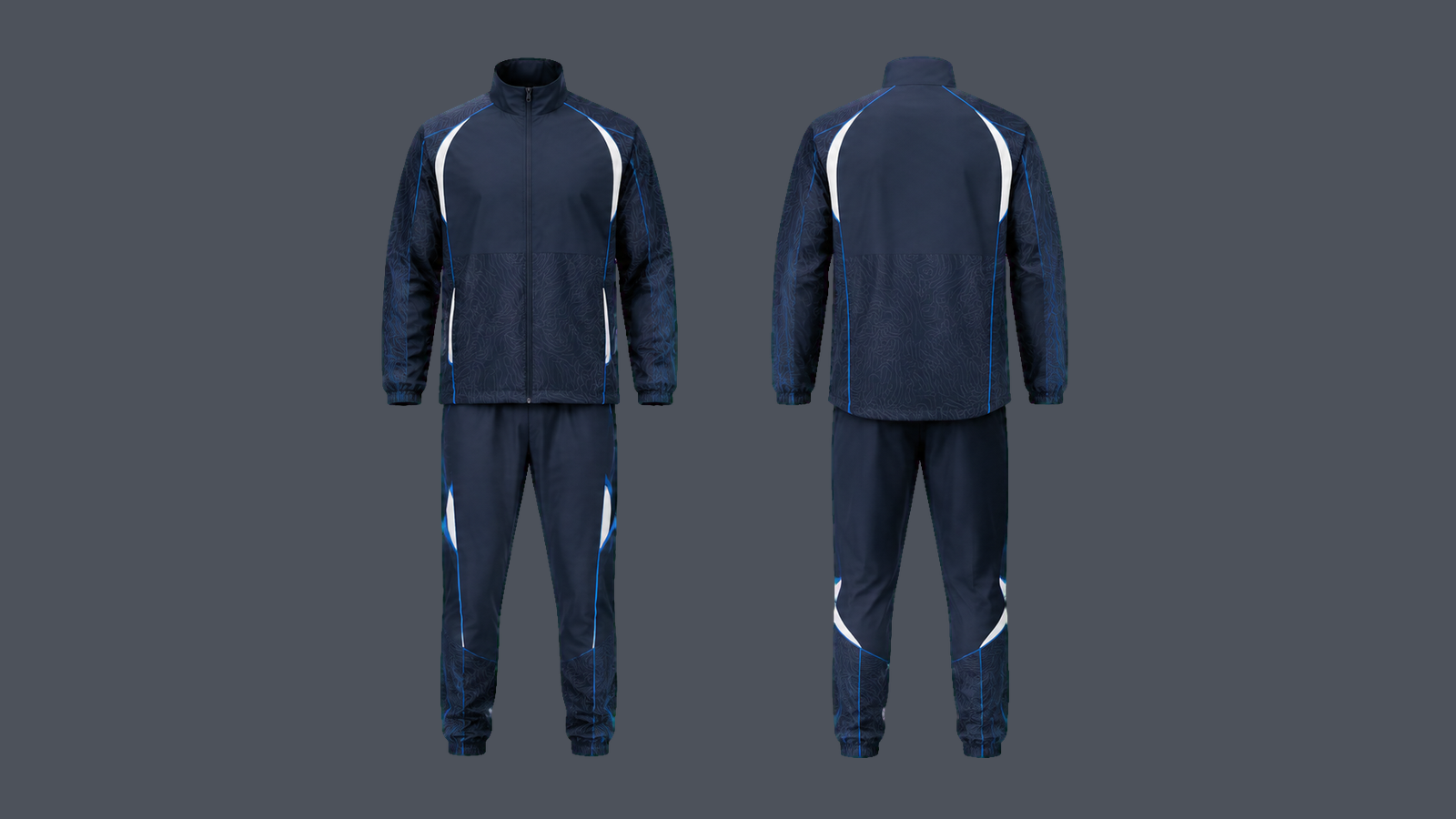 Aero Shell Set — Midnight navy design