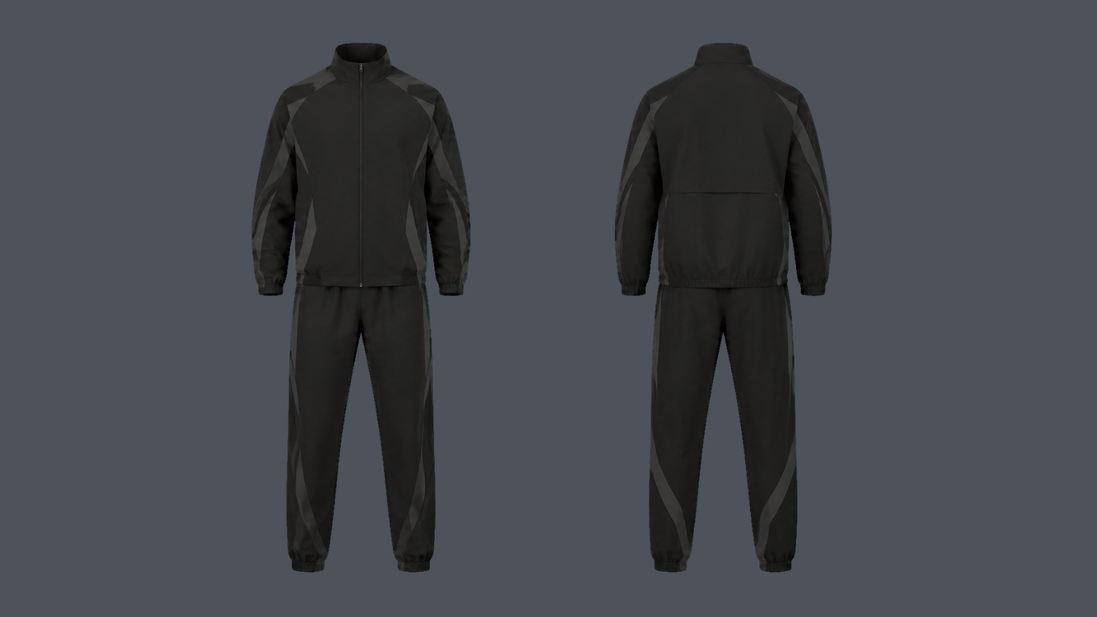 Crosswind Set — Matte black design