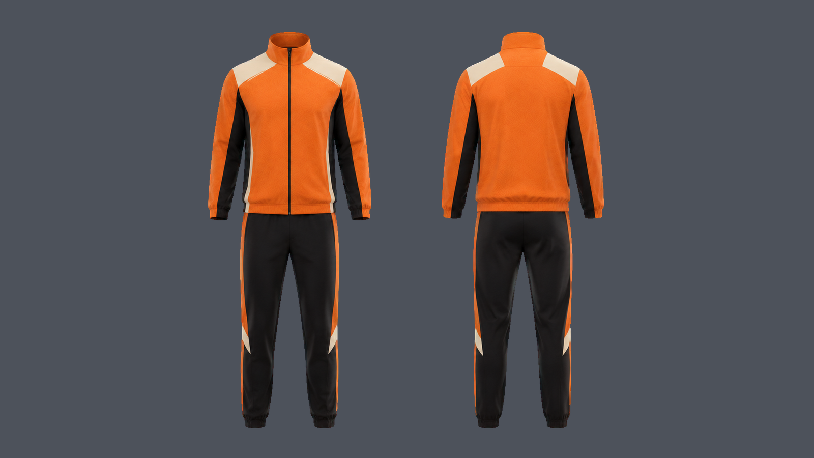 Endurance Layer Set — Warm orange design