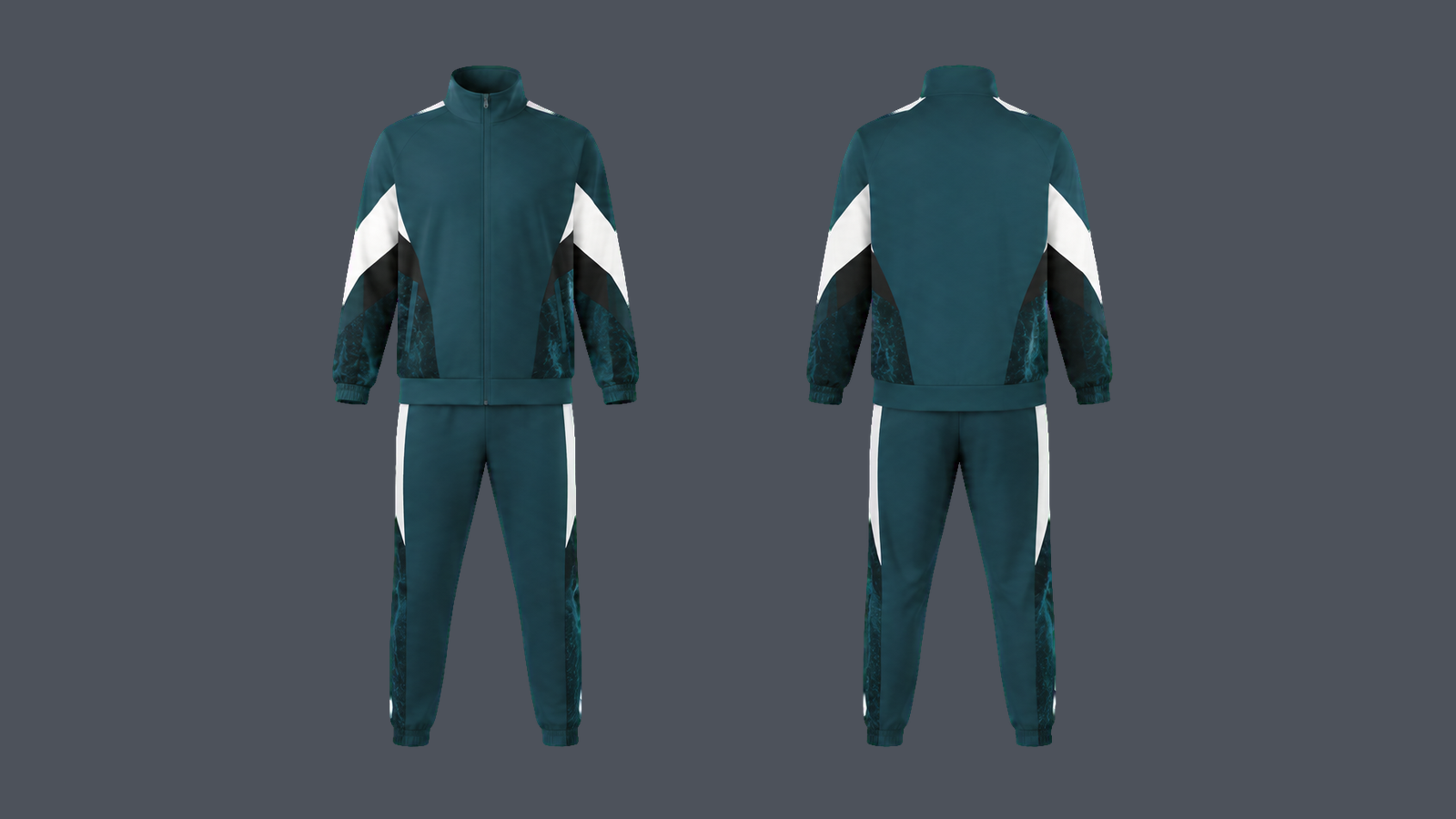 Glide Warm Set — Deep teal design