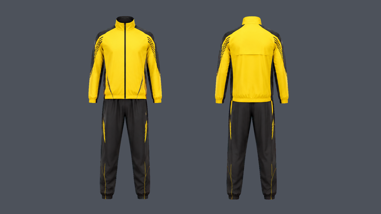 Metro Commute Set — Sun yellow design