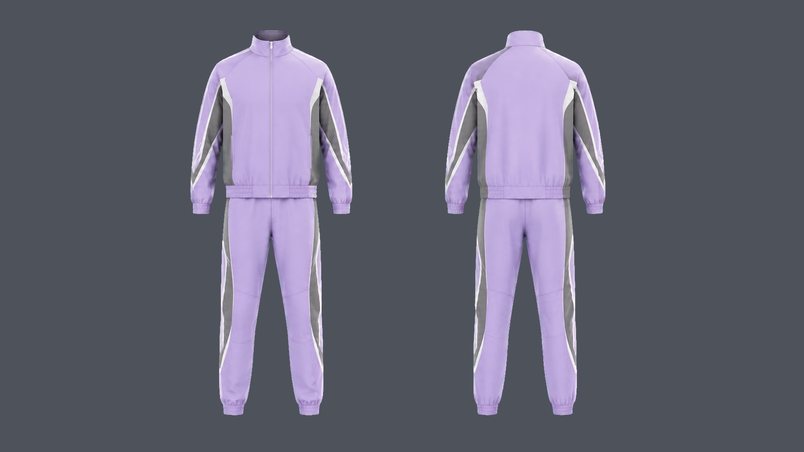 Orbit Run Set — Lavender design